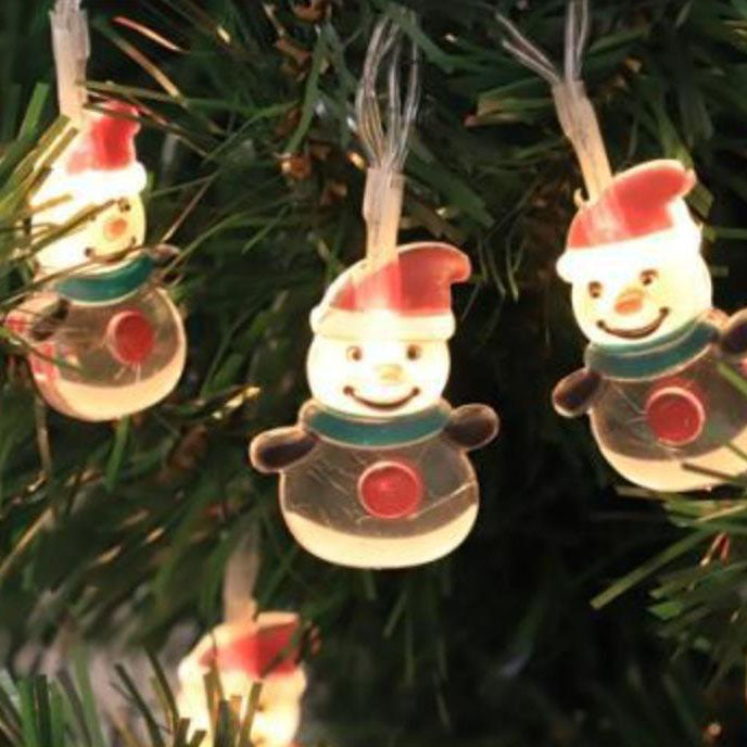 Skanto | Jule Santa Claus Dekorative LED Batteri Lyskjede