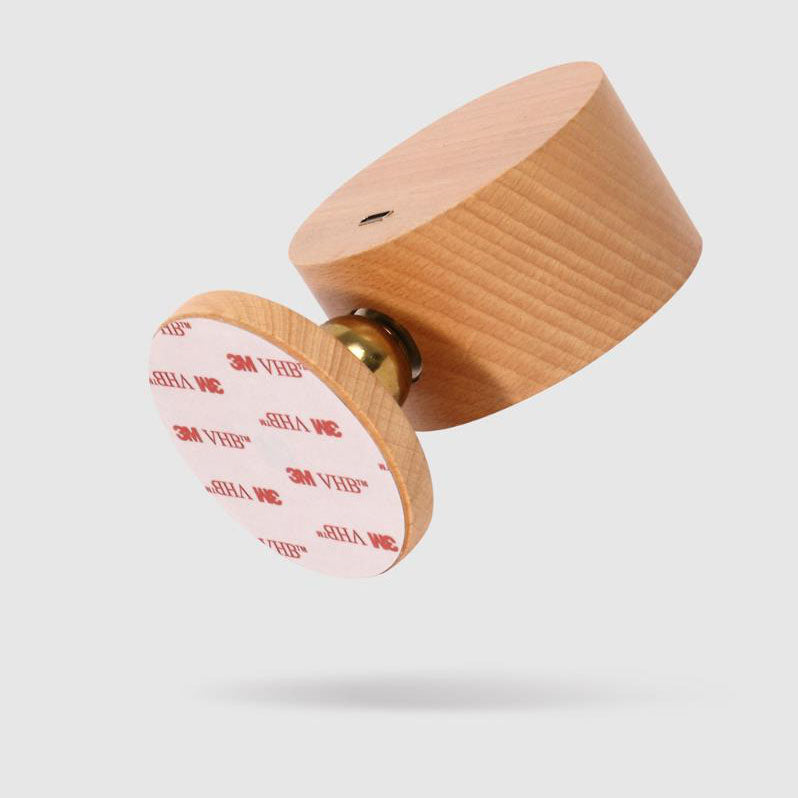 Skanto | Enkel tre USB-oppladbar berøringsmagnet LED nattlys vegglampe
