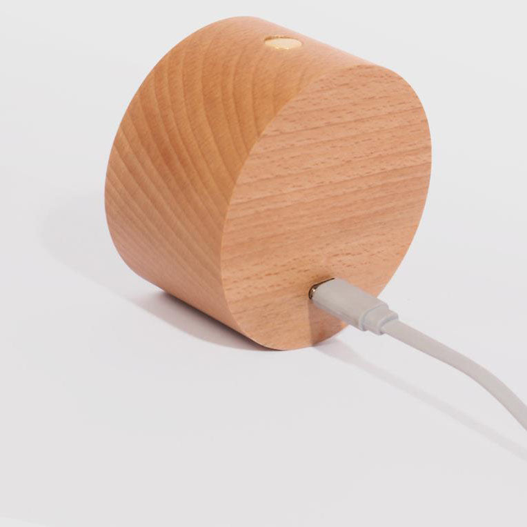 Skanto | Enkel tre USB-oppladbar berøringsmagnet LED nattlys vegglampe