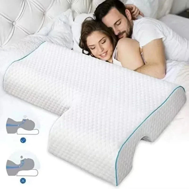Skanto | CouplePillow – Minneskumpute for Komfortabel Kosen