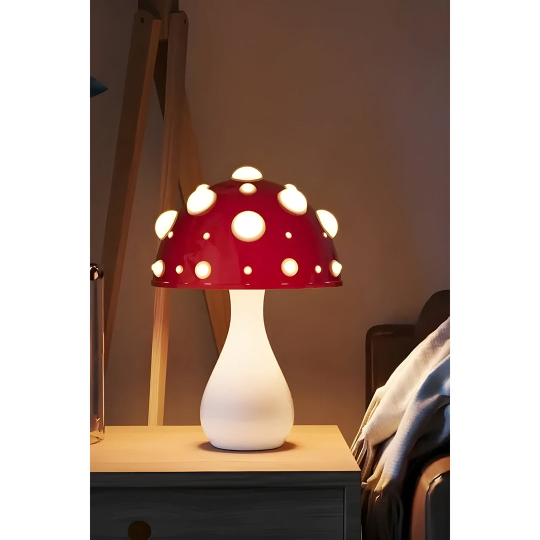Skanto | Lampe - Dekorativ Sopp Bordlampe