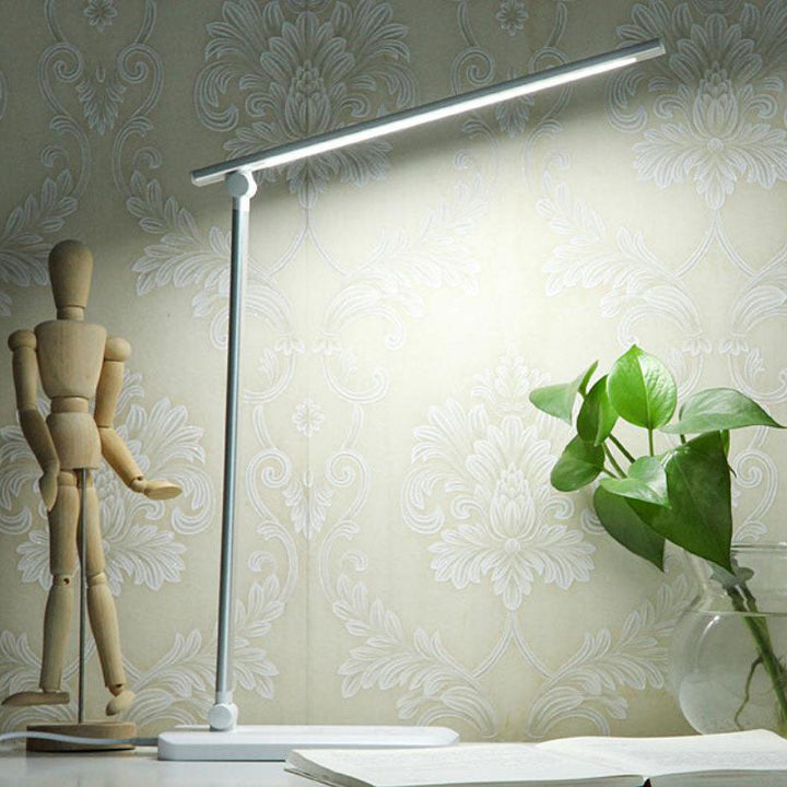 Skanto | Minimalistisk Smart Firkantet Bar Sammenleggbar USB LED Skrivebordslampe