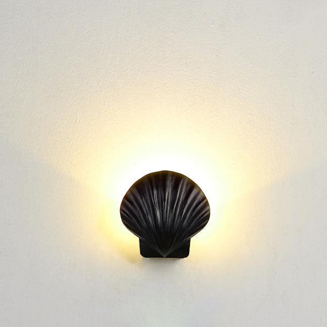 Utendørs Kreativ Skall Design Aluminium LED Vanntett Vegglampe | Skanto