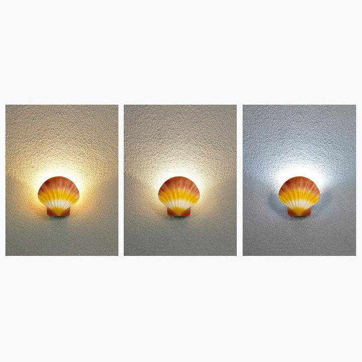 Utendørs Kreativ Skall Design Aluminium LED Vanntett Vegglampe | Skanto