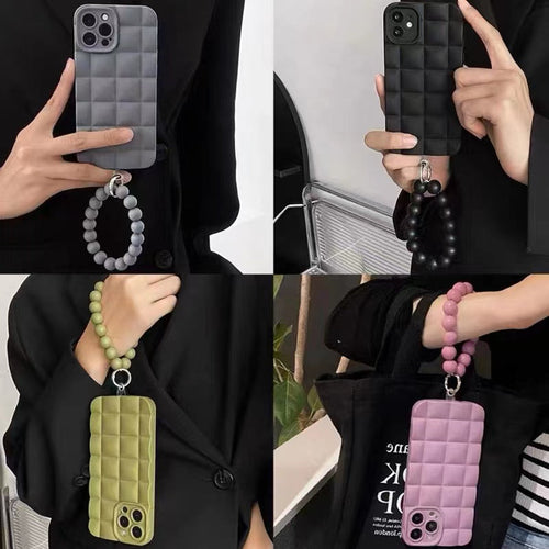 Skanto | Frostet Perle Armbåndveske for iPhone