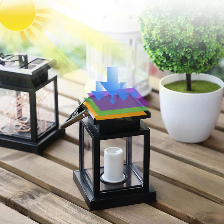 Moderne Solar Star Lys ABS Vanntett LED Utendørs Lys | Skanto