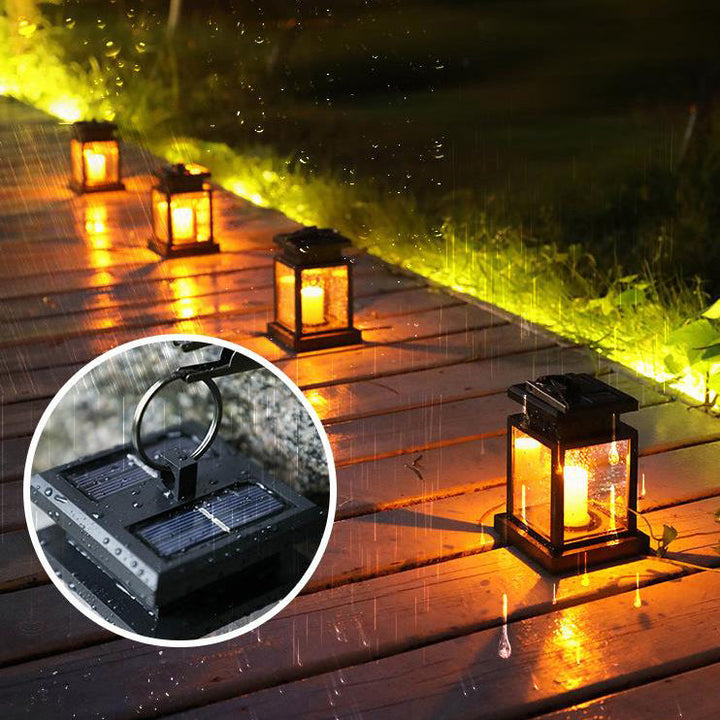 Moderne Solar Star Lys ABS Vanntett LED Utendørs Lys | Skanto