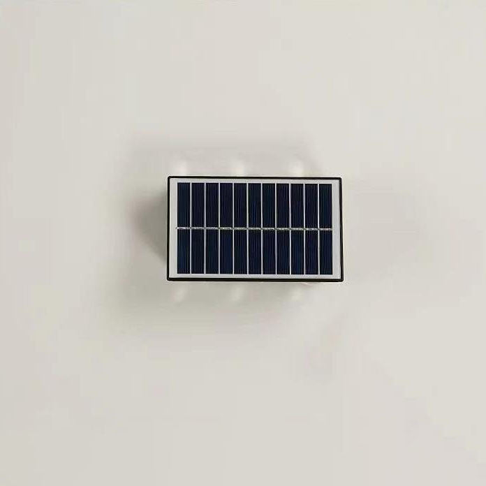 Moderne industriell sol vanntett ABS søyle LED vegglampe for utendørs terrasse | Skanto