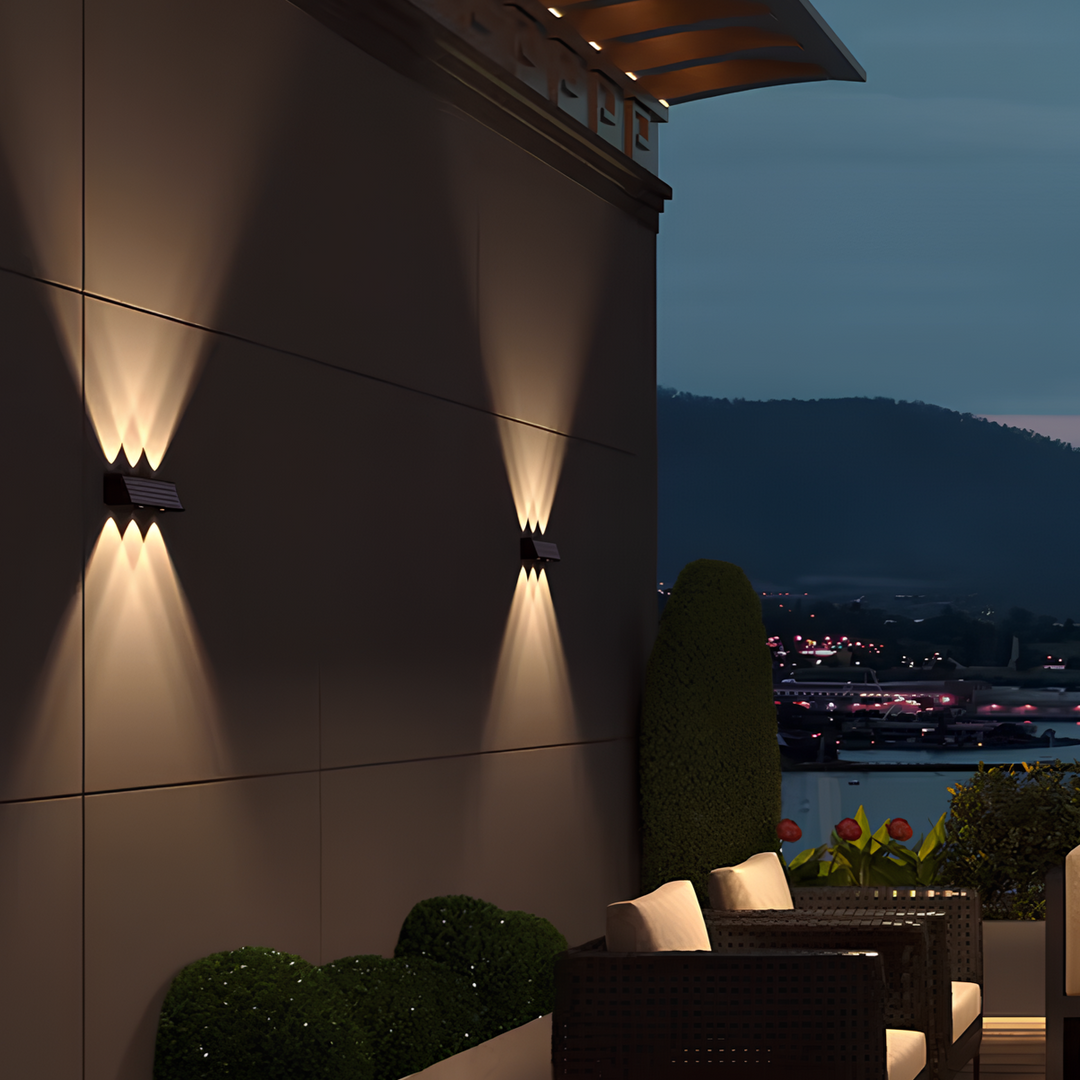 Prism Solar Wall Light | Skanto