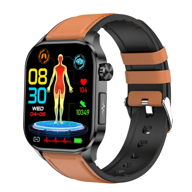 Skanto | Profesjonell ECG Urinsyre Blodtrykk Monitor Smartklokke