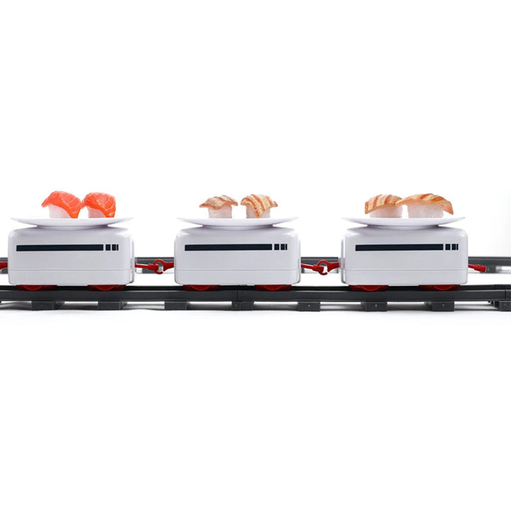 Skanto | Rotary Sushi Tog Leketog Rolle Spiller Transportbånd Sett - Batteridrevet