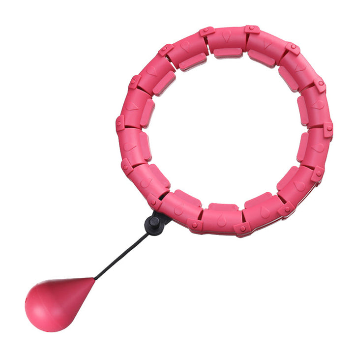Skanto | Seksjon Justerbar Abdominal Vektet Hula Hoop - Tilgjengelig i 2 Farger