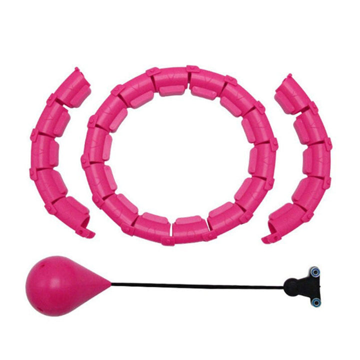 Skanto | Seksjon Justerbar Abdominal Vektet Hula Hoop - Tilgjengelig i 2 Farger