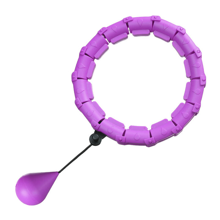 Skanto | Seksjon Justerbar Abdominal Vektet Hula Hoop - Tilgjengelig i 2 Farger
