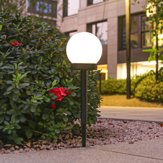 Moderne Minimalistisk Vanntett Sol Globe ABS LED Landskapslys For Hage | Skanto