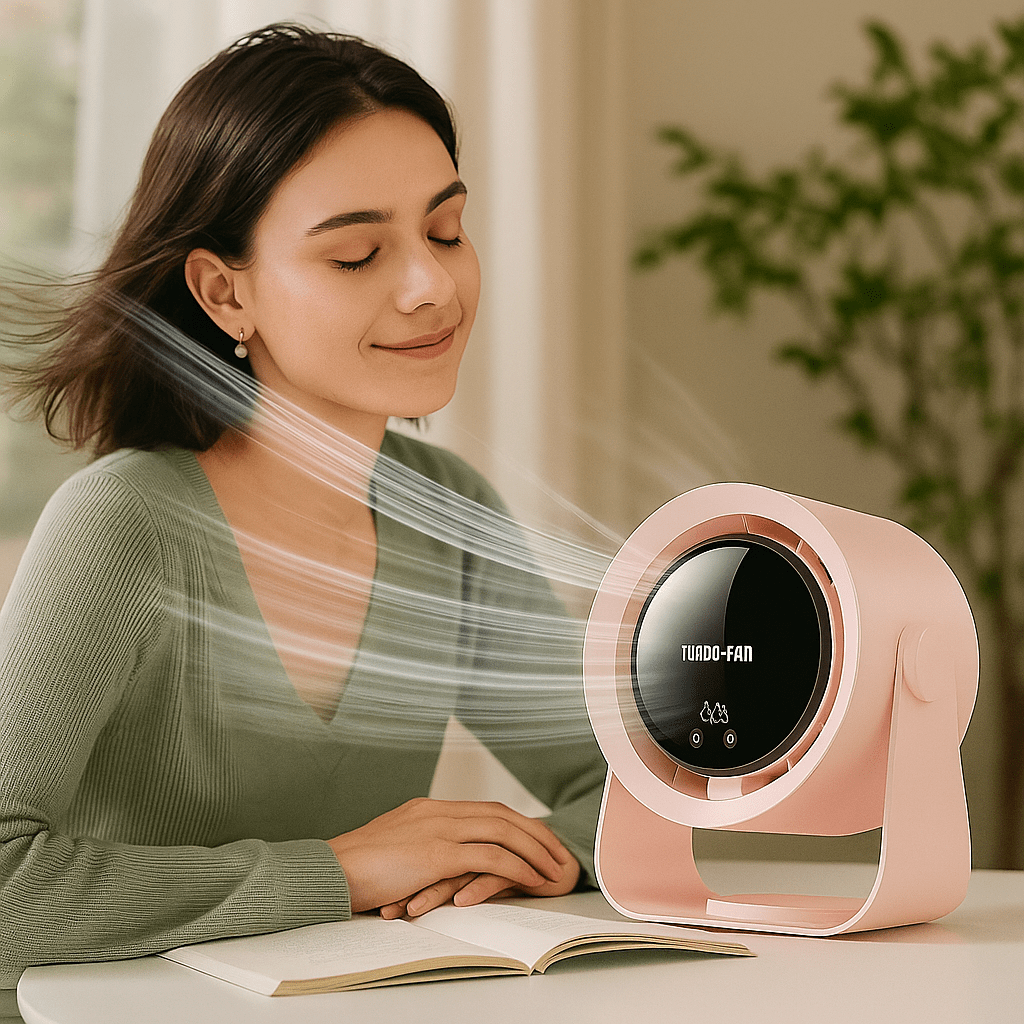 Blade-less Turbo Fan LED Quiet | Skanto