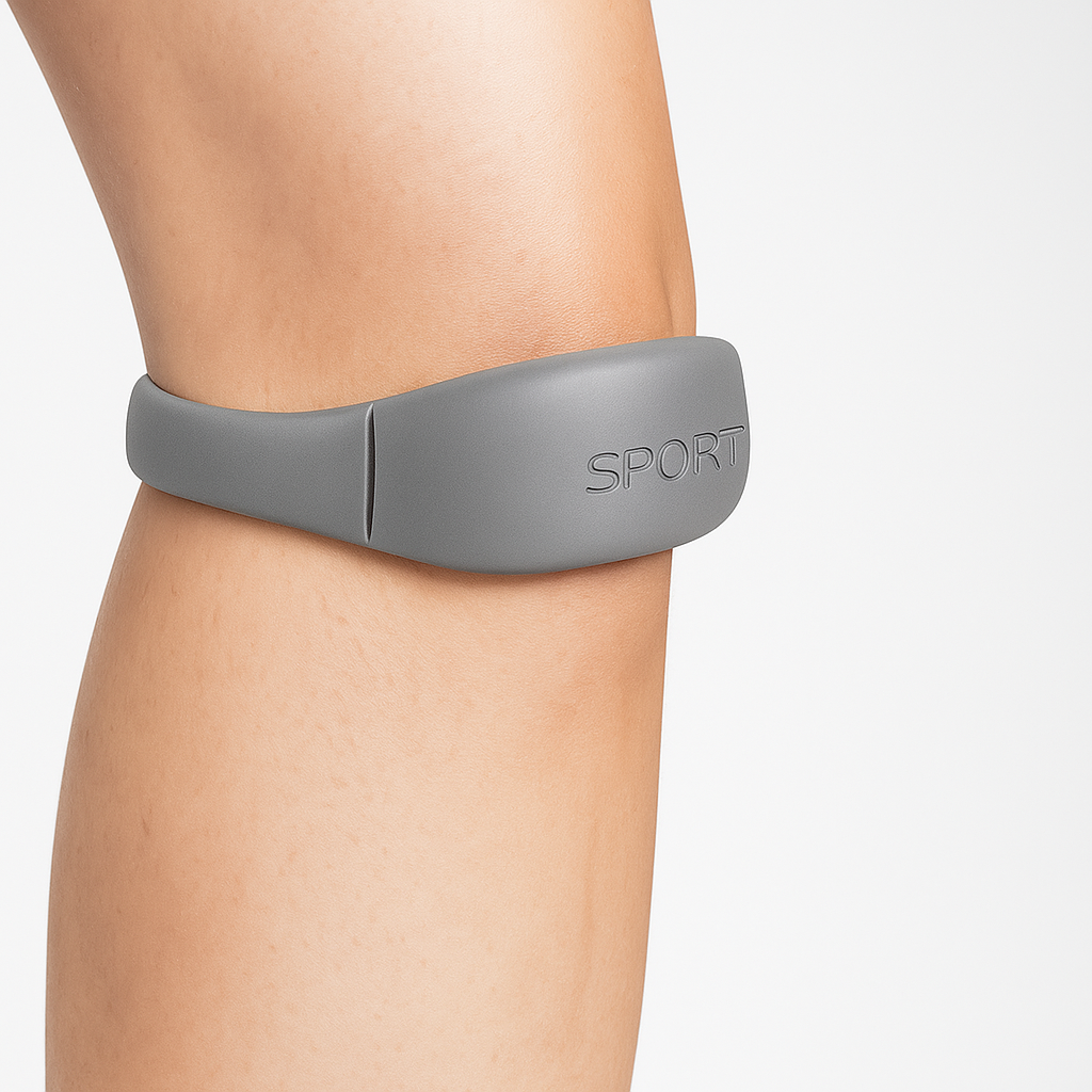 Kompresjonskne-band lindring – silikon non-slip elastisk – løping og sport bruk Skanto