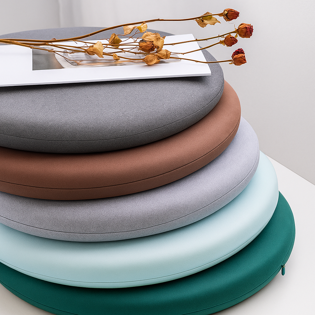 Memory Foam Ryggsmerter Lindring – Ergonomisk Høy Densitet Støtte – Bærbar for Arbeid og Reiser Skanto