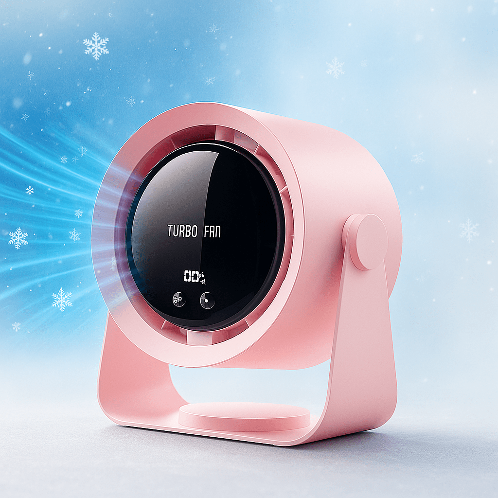 Blade-less Turbo Fan LED Quiet | Skanto
