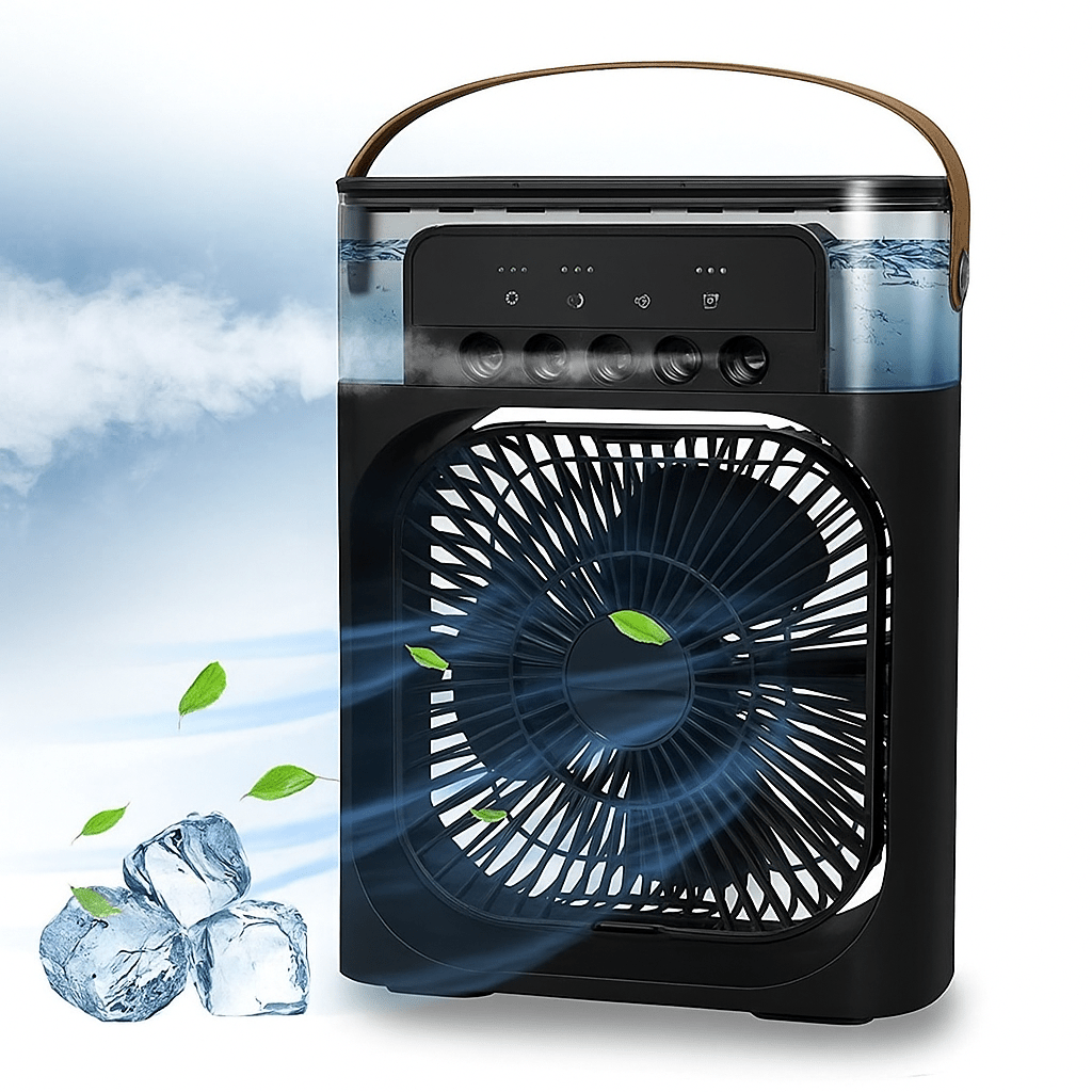 Mini Ice Nebula Vifte 2-i-1 Bærbar | Skanto