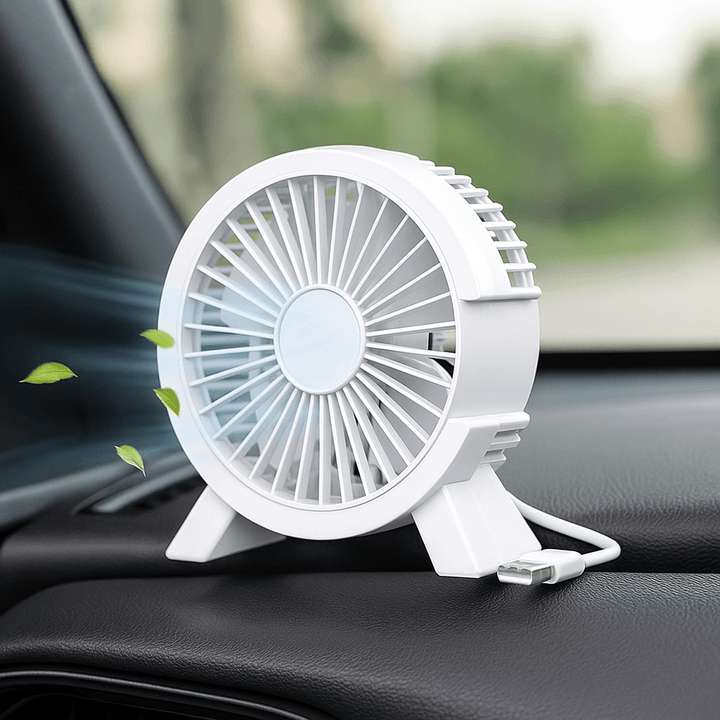 Mini Elektrisk Bærbar Oppladbar og Stille Vifte | Skanto