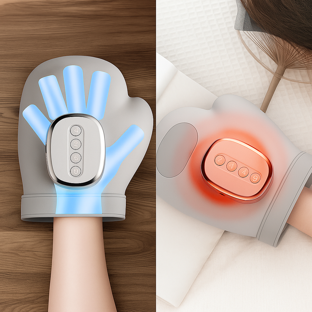Varmeavlastningsenhet – Trådløs USB-oppladbar – Ideell for karpaltunnelsyndrom Skanto