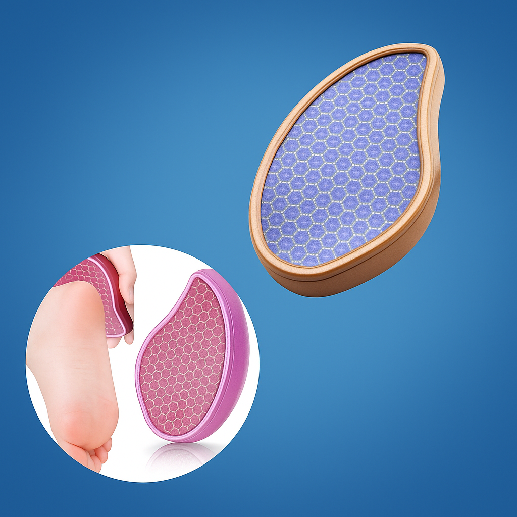Skin Remover – Nano Glass Surface – Vaskbar & Skånsom – Glatt Sprukne Hæler Hjemme Skanto