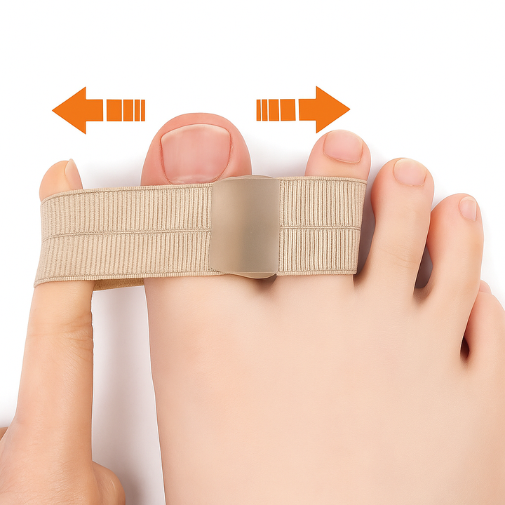 Bunions & Overlappende Tålindring – Myk Fleksibel Gel Design – Daglig Sko Komfort Skanto