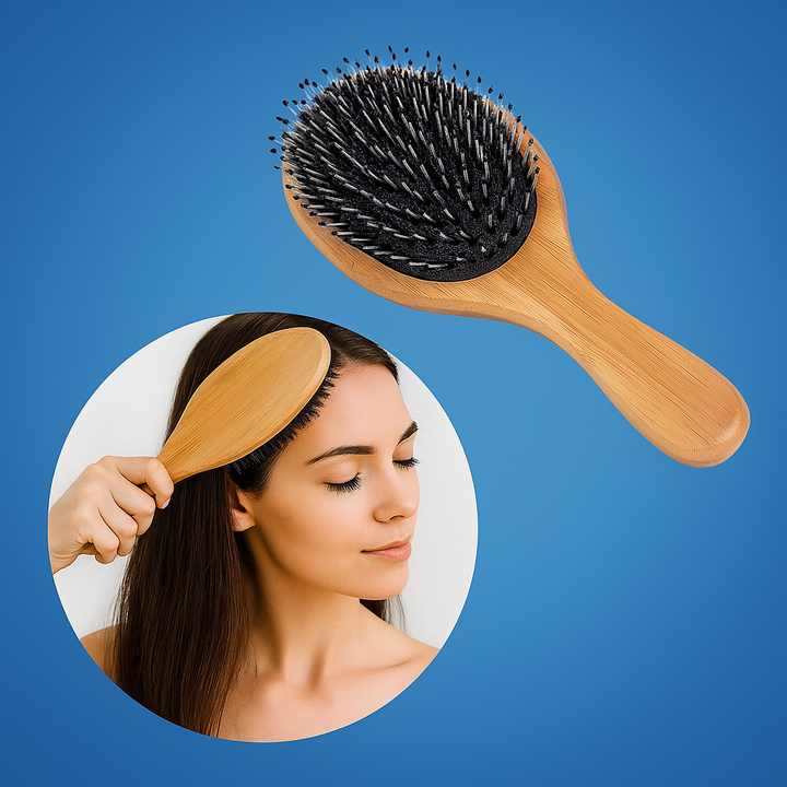 Anti-Frizz Hodebunnsmassasje – Naturlige Dobbelthår – Jevnt Sunt Hår Skanto