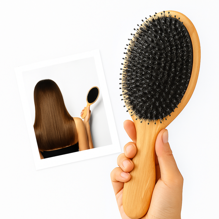 Anti-Frizz Hodebunnsmassasje – Naturlige Dobbelthår – Jevnt Sunt Hår Skanto