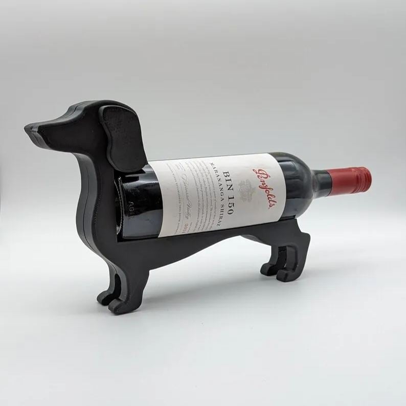Skanto | Dachsund Vin Flaskeholder