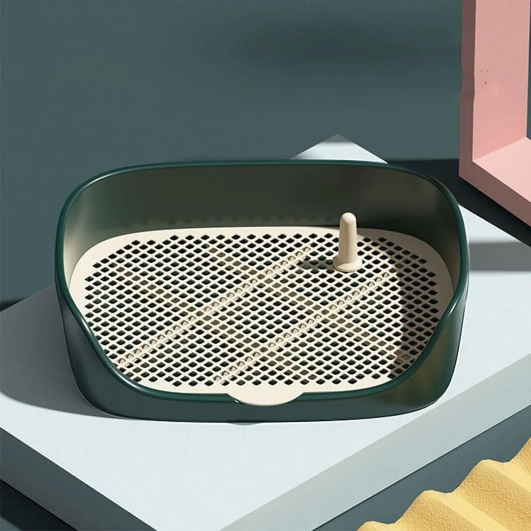 Welpen-Toilettentrainer med Spritzschutzrand