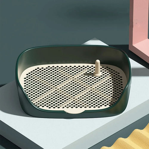 Welpen-Toilettentrainer med Spritzschutzrand