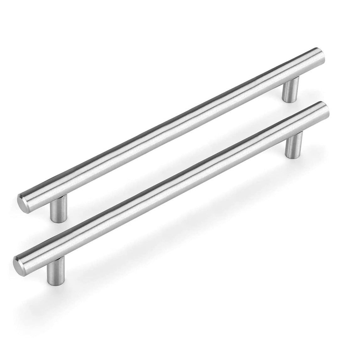 Skanto | Børstet Nikkel Modern Rustfritt Stål Skuffehardware T-Bar Håndtak