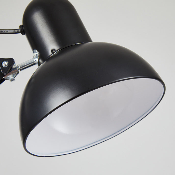 Skanto | Moderne minimalistisk sammenleggbar bordlampe med lang arm og klemme laget av ABS med 1 lys for soverommet
