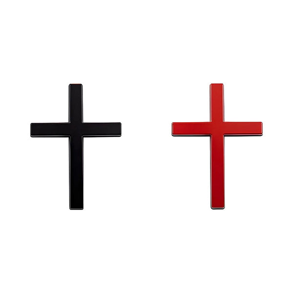 Skanto | ️ 3D Kryss Metall Jesus Kristus Kors Merke StickerBil Anti-Scratch Sticker