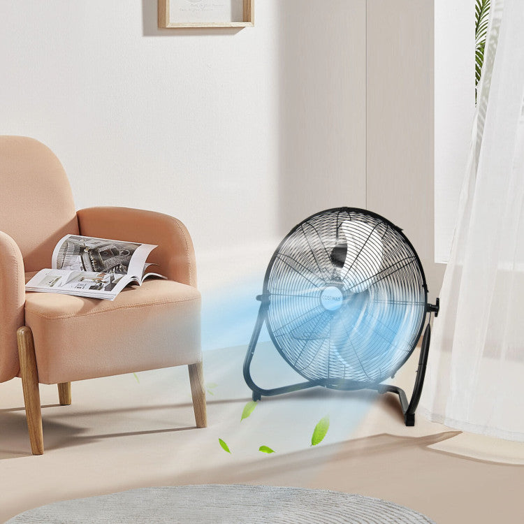 Skanto | Høyhastighets gulvventilator – Holdbarhet og Luftstrømstyrke