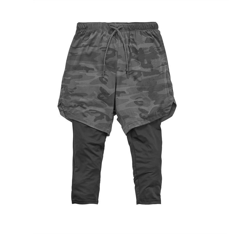 Skanto | Herre trening shorts med leggings