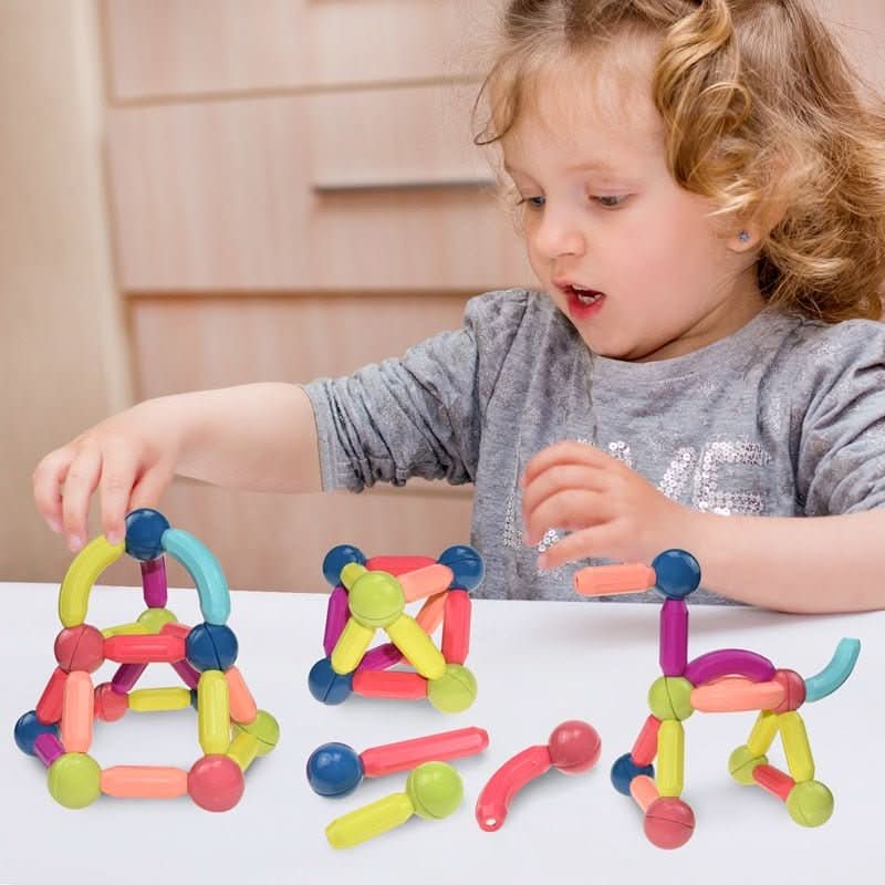 Skanto | Magnetiske kreative stenger for fantasifull bygning