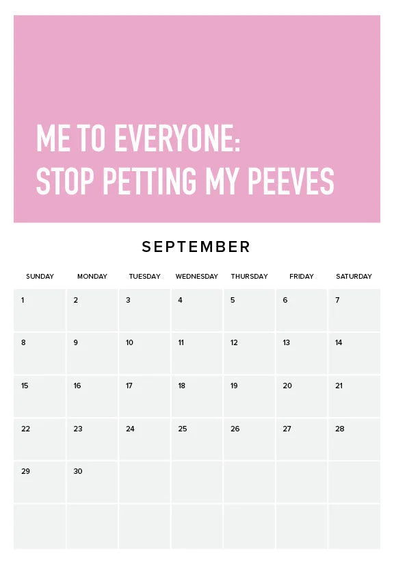 Adulting Is Hard 2024 Veggkalender | Skanto