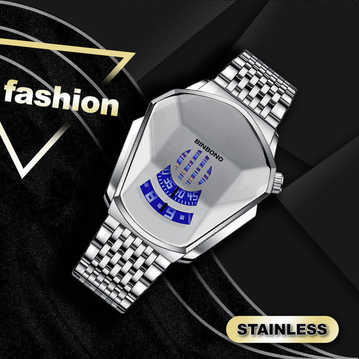 Skanto | Menns Diamant Stil Kvarts Ur
