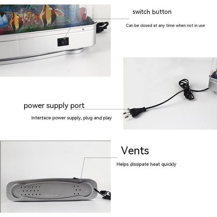 Skanto Fish Lampe for Hjemmedekor