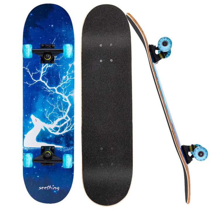 Robust grafisk skateboard Skanto