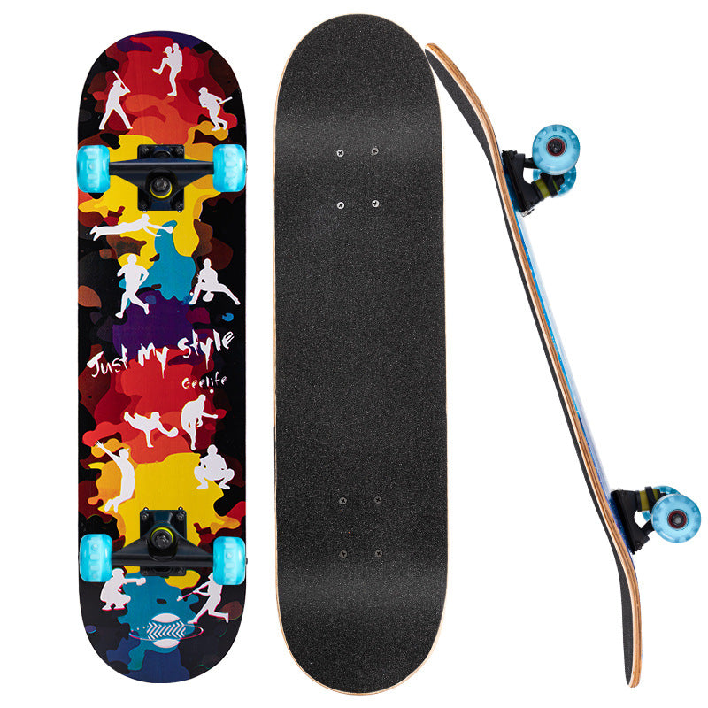 Robust grafisk skateboard Skanto