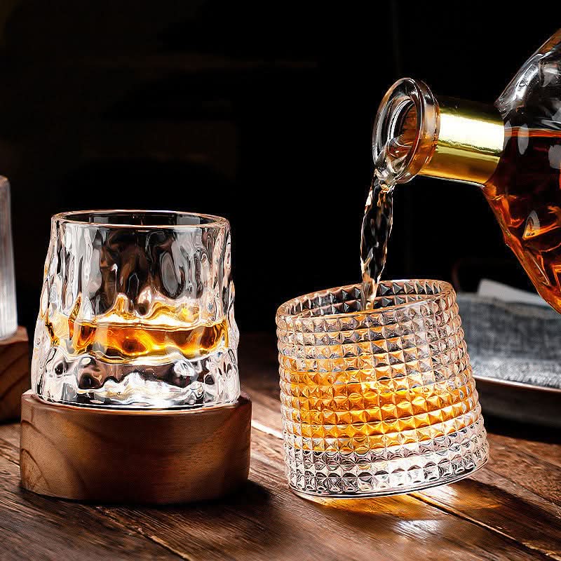 Skanto | Spinning Japansk Edo Whiskey Glass Sett