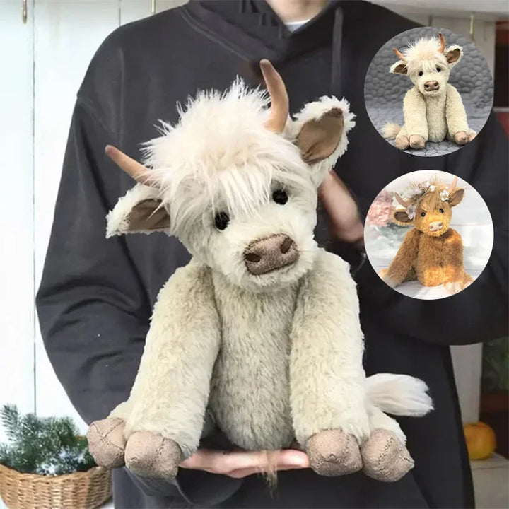 Skanto | Highland Cow Wearing Flowers