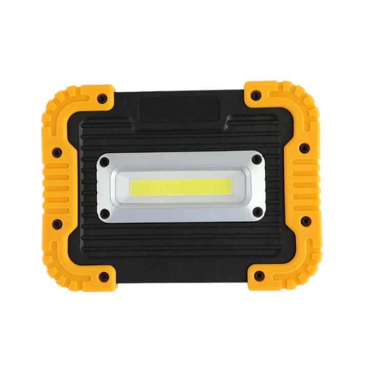 Skanto | Oppladbart LED Byggespotlight – Bærbar Arbeidslys med USB og Holdbart Hus