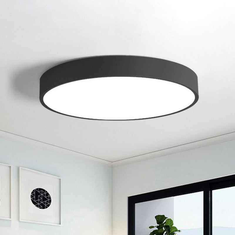 Moderne Ultra-Tyn LED Taklampe - Skandinavisk Stil for Soverom og Stue | Skanto