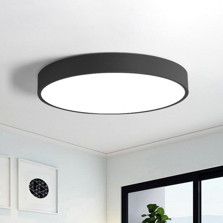 Moderne Ultra-Tyn LED Taklampe - Skandinavisk Stil for Soverom og Stue | Skanto