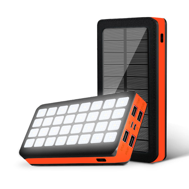 Solar-Powerbank med Høy Kapasitet Skanto